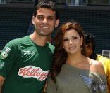 Eva Longoria à Los Angeles pendant une partie de foot à but caritatif