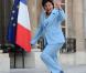 Nicolas Sarkozy, Roselyne Bachelot et Rama Yade ont reçu l'équipe de France d'athlétisme à l'Elysée, à Paris, le 3 août 2010.