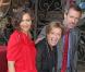 Emma Thompson, son ami Hugh Laurie et sa copine Maggie Gyllenhaal  !(vendredi 6 août 2010 sur le Walf of Fame à Los Angeles)