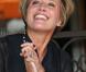 Emma Thompson , ravie de recevoir son étoile ! (vendredi 6 août 2010 sur le Walf of Fame à Los Angeles)