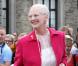 La reine du Danemark, Margrethe, se rend au 500e anniversaire de la flotte danoise à Copenhague le 10 août 2010
