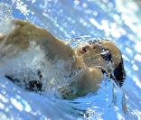 Laure Manaudou, record d'Europe et médaille d'or sur 800m à Budapest en 2006.