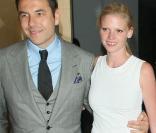 Lara Stone et son époux David Walliams
