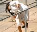 Demi Moore en tournage de LOL (Laughing Out Loud) à Detroit