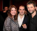 François Xavier Demaison et Stéphane Guillon ainsi que sa femme Muriel Cousin