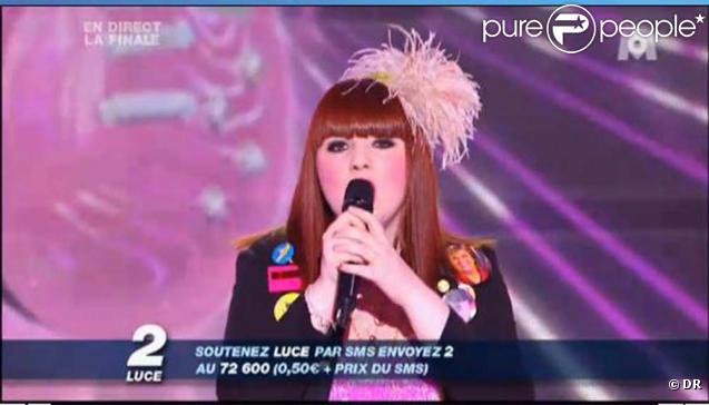 Luce, gagnante de la dernière saison de  Nouvelle Star 