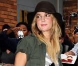 Drew Barrymore à la sortie du show John Stewart à New York le 25 août 2010
