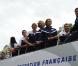 Les nageurs français, méritants à l'Euro de Budapest, le triple champion d'Europe Camille Lacourt en tête, descendaient le 26 août 2010 l'avenue des Champs-Elysées pour recevoir l'ovation (mesurée...) du public.