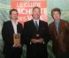 François Cluzet est le parrain de la soirée de lancement du Guide Hachette des vins 2011, au pavillon Dauphine à Paris le 1er septembre 2010