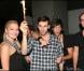 John, Anthony, Shine et Robin célèbrent et trinquent à leur notoriété éphémère (27 août 2010 au Six Seven de Paris)
