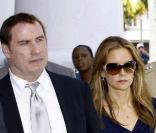 John Travolta et Kelly Preston à l\'ouverture du premier procès, septembre 2009<br />