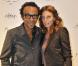 Manu Katché et Laurence à la boutique Bonpoint, lors de la Vogue Fashion Celebration Night 2010. 7/09/2010 