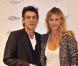 Sarah et Marc Lavoine lors du lancement de la collection Stone pour Bonpoint, le 7 septembre 2010, avenue Montaigne.