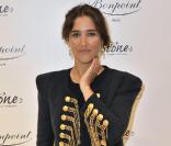 Vahina Giocante à la boutique Bonpoint Avenue Montaigne pour le lancement des bijoux Stone, le 7 septembre 2010