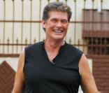 David Hasselhoff à la sortie des répétitions pour Dancing With The Stars, à Los Angeles. Septembre 2010<br />