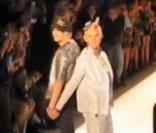 Ellen DeGeneres défile pour Richie Rich, New-York, le 9 septembre 2010