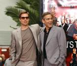 Brad Pitt et George Clooney