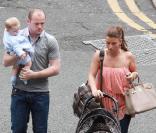 Wayne Rooney, Coleen et leur fils Kai 