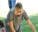 Heidi Klum et ses enfants Leni, Lou, Johan et Henry au parc, à Beverly Hills, le 19 septembre 2010