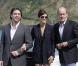 Javier Bardem, Julia Roberts et Richard Jenkins lors du photocall du film Mange, Prie, Aime au festival de San Sebastian le 20 septembre 2010
