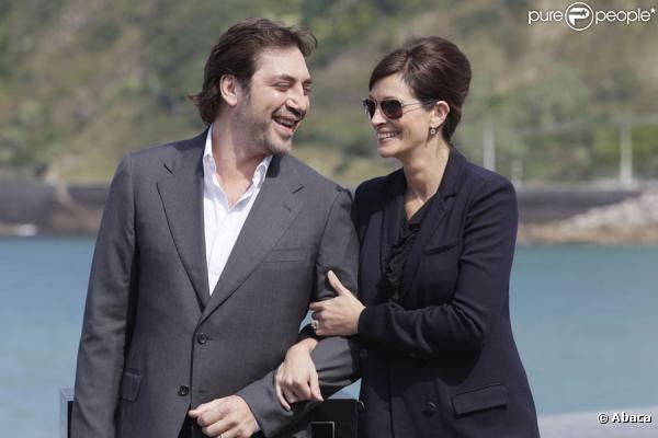 Javier Bardem et Julia Roberts lors du photocall du film Mange, Prie, Aime au festival de San Sebastian le 20 septembre 2010