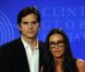 Demi Moore et Ashton Kutcher lors du meeting annuel du Clinton Global Intiative à New York le 23 septembre 2010