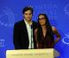 Demi Moore et Ashton Kutcher lors du meeting annuel du Clinton Global Intiative à New York le 23 septembre 2010