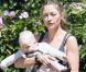 Rebecca Gayheart et sa petite Bille Beatrice, le 17 septembre 2010, à Beverly Hills