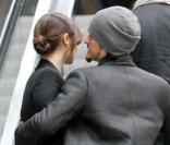 Orlando Bloom et Miranda Kerr à Paris, en partance pour Londres. Le 2/10/10