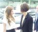 Keira Knightley et Clémence Poésy lors du défilé Chanel à Paris, le 5 octobre 2010