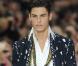 Baptiste Giabiconi défile pour Chanel à Paris, le 5 octobre 2010