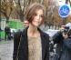 Keira Knightley lors du défilé Chanel à Paris, le 5 octobre 2010
