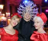 La soirée  Grazia , qui s'est tenue à l'Opéra Garnier, à Paris, le 5 octobre 2010.