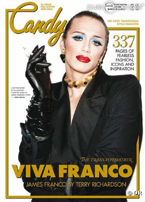 James Franco pour  Candy , octobre 2010