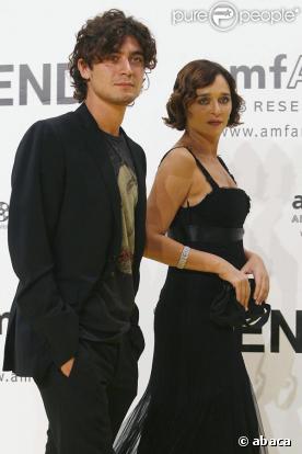 Valeria Golino et Riccardo Scarmacio