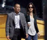 Katie Holmes sur le tournage de Jack & Jill à Los Angeles le 7 octobre 2010 