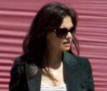 Katie Holmes sur le tournage de Jack & Jill à Los Angeles le 7 octobre 2010<br />
