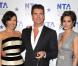 Cheryl Cole, Simon Cowell et Dannii Minogue, toris des jurés de  The X Factor , ici à Londres le 20 janvier 2010