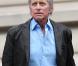 Michael Douglas emmène sa fille Carys à l'école, New York le 7 octobre 2010