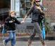 Sarah Jessica Parker emmène son fils James à l'école, New York, le 7 octobre