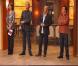 Carole Rousseau au coté de Sébastien Demorand, Frédéric Anton et Yves Camdeborde dans Masterchef