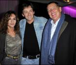 Caroline Cellier, Pierre Palmade et Jean-Claude Camus à la générale du spectacle J'ai jamais été aussi vieux. 19/10/2010