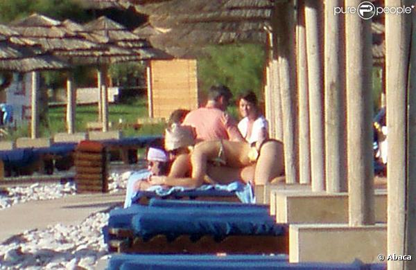 Lady Gaga en vacances avec son boyfriend Luc Carl en Crète le 5 octobre 2010 