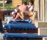Lady Gaga en vacances avec son boyfriend Luc Carl en Crète le 5 octobre 2010 
