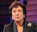 Roselyne Bachelot au 40e anniversaire de la Fondation Claude Pompidou, au musée du Quai Branly, à Paris. 20/10/2010