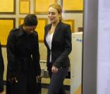 Lindsay Lohan sort du tribunal de Beverly Hills, le 22 octobre 2010