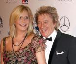 Rod Stewart et sa femme Penny Lancaster, au bal annuel Carousel of Hope, à Beverly Hills, le 23 octobre 2010