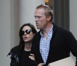 Paul Bettany et sa femme Jennifer Connelly dans les rues de New York, le 8 octobre 2010