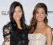 Les ravissantes Jessica Biel et Eva Mendes, à l'occasion des Glamour Reel Moments, qui se sont tenus à la Director's Guild of America, à West Hollywood, le 25 octobre 2010.