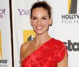 Hilary Swank, à l'occasion du 14e Hollywood Awards Gala, qui s'est tenu au Beverly Hilton de Beverly Hills, à Los Angeles, le 25 octobre 2010.